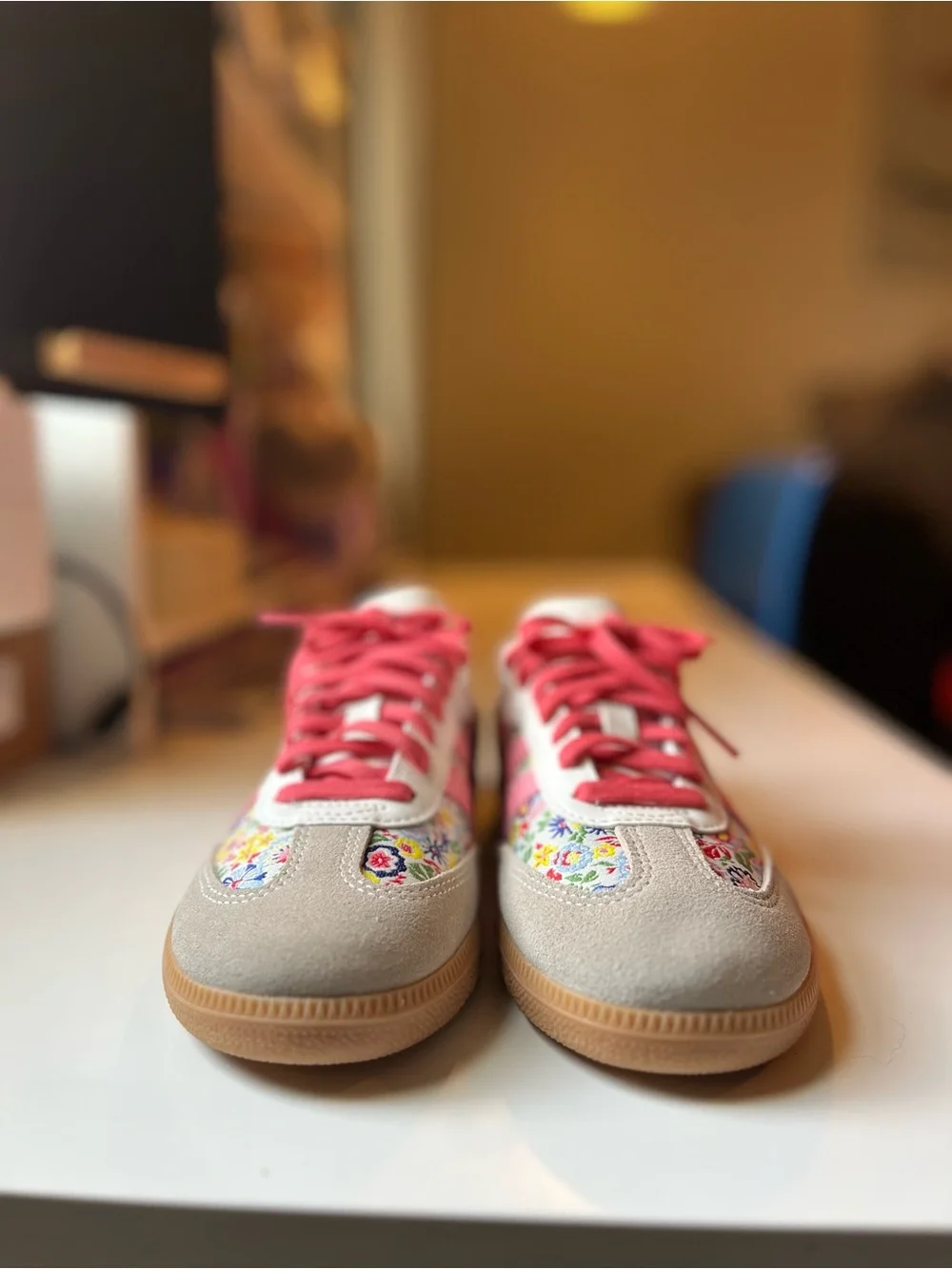 Adidas x Liberty London Samba OG Shoes •  Floral Embroidered • NWOT